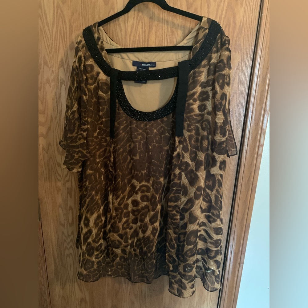 Leopard print size 30W